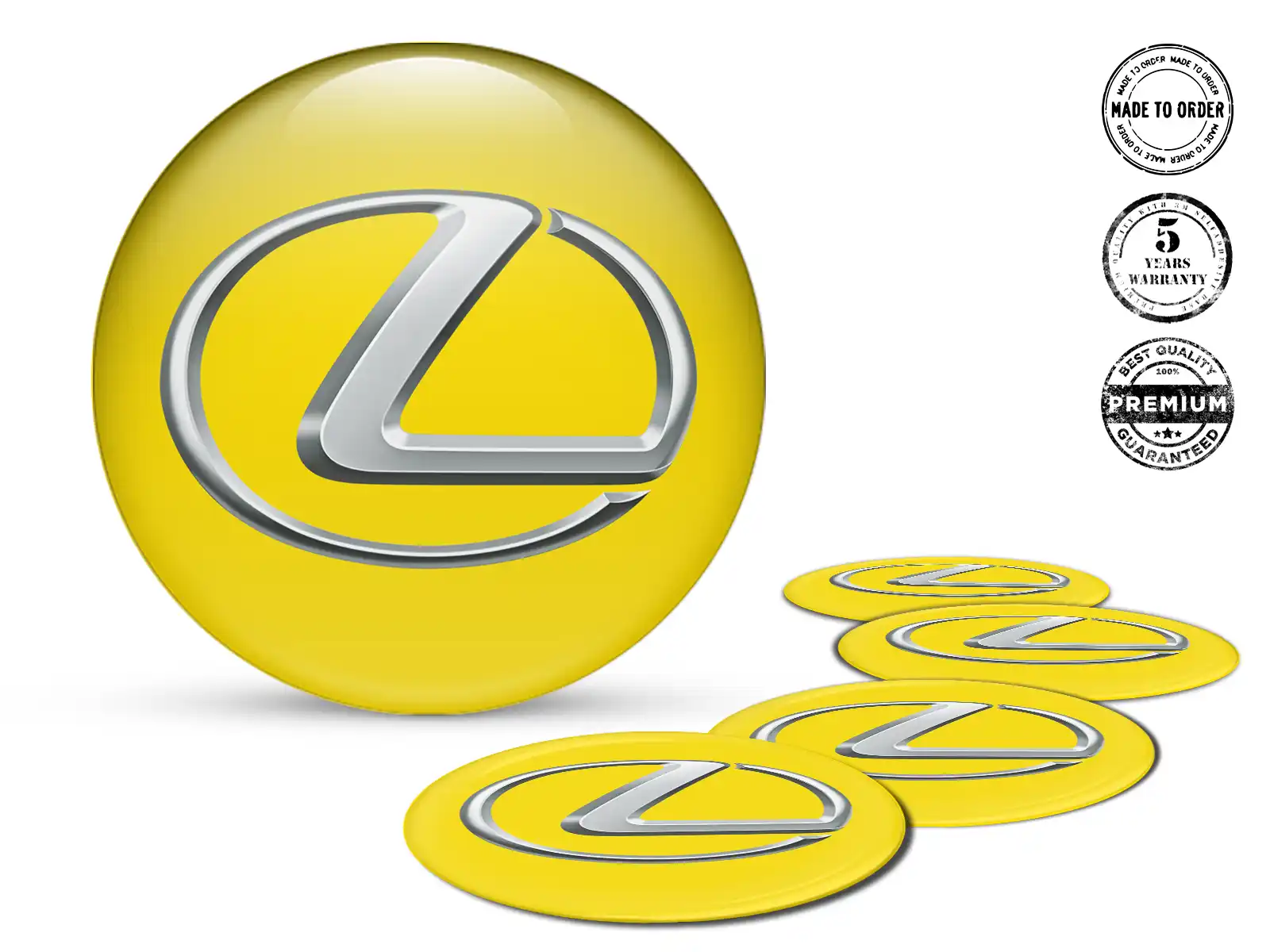 Lexus Pegatinas de Cúpula Personalizadas Etiquetas Estilo Pro
